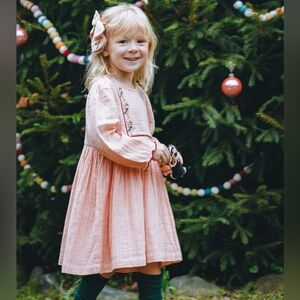 Pink Chicken New York Nicky Dress with candy canes NWT 6 6T 6Y